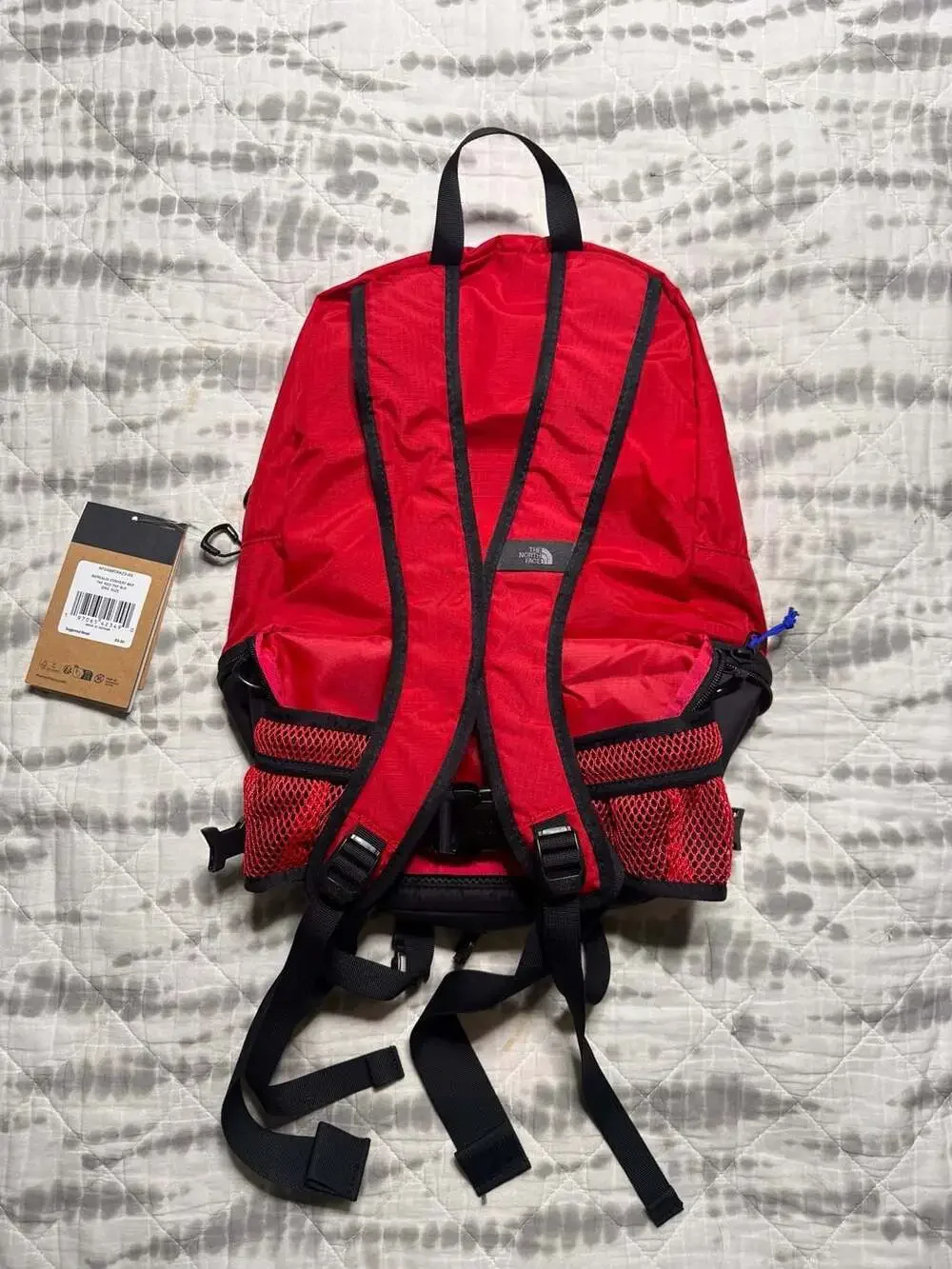 The North Face Borealis Convertible Backpack Fanny Pack Red Black